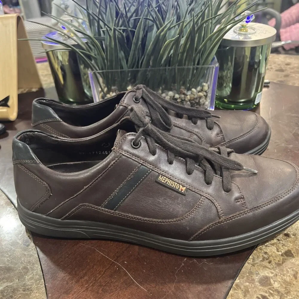 Mephisto Men's Casual Shoes Brown Size US 12